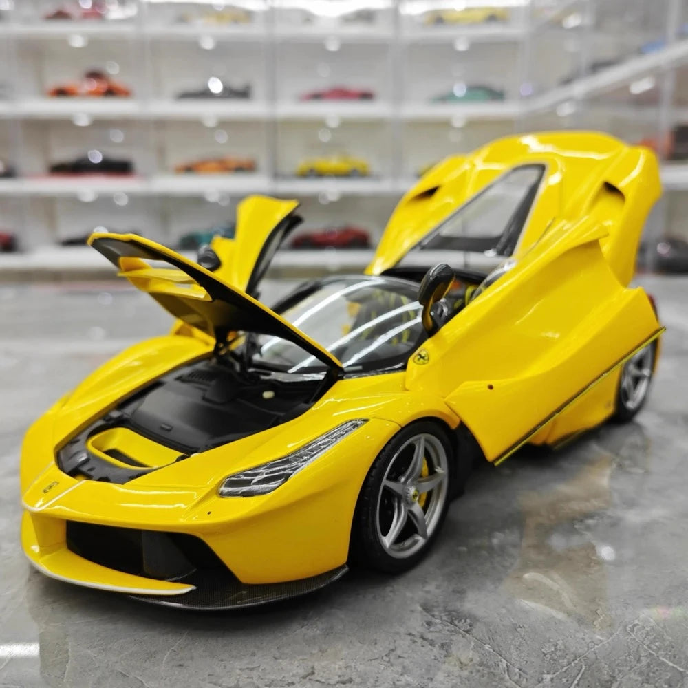 [BBR] 1:18 Ferrari 2013 LaFerrari Aperta Yellow Model Car Die-Cast