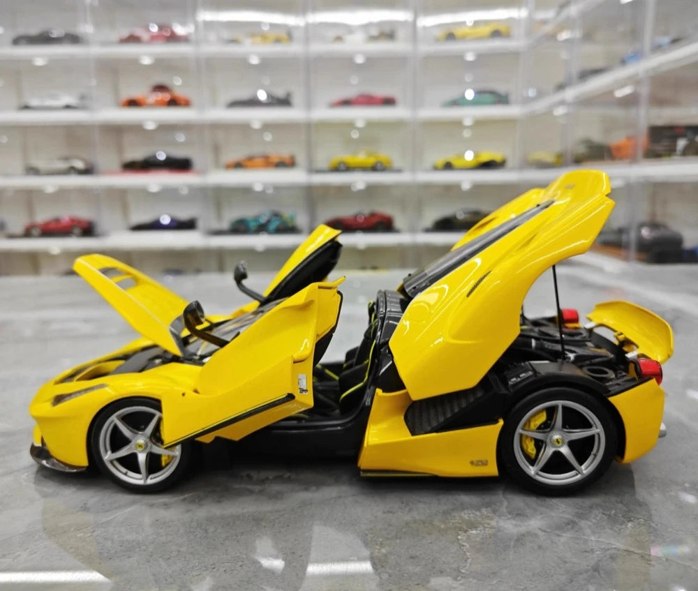 [BBR] 1:18 Ferrari 2013 LaFerrari Aperta Yellow Model Car Die-Cast