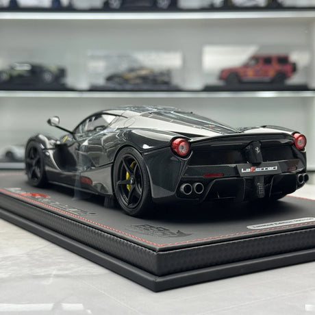 BBR Ferrari 2013 LaFerrari Carbon Black 1:18 – Modelo de fundición a presión coleccionable