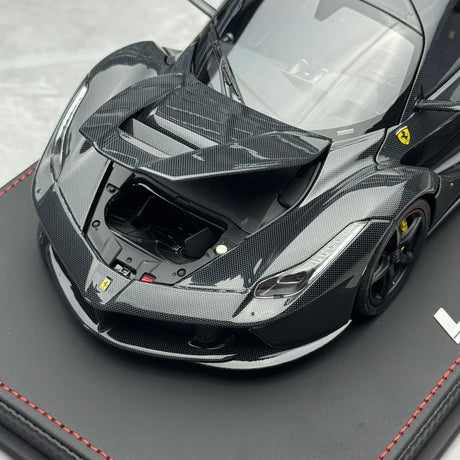 BBR Ferrari 2013 LaFerrari Carbon Black 1:18 – Modelo de fundición a presión coleccionable