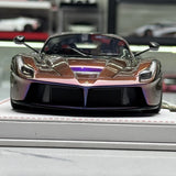 BBR Ferrari 2013 LaFerrari Viola Dubai Purple Gradient 1:18 – Modello Pressofuso da collezione
