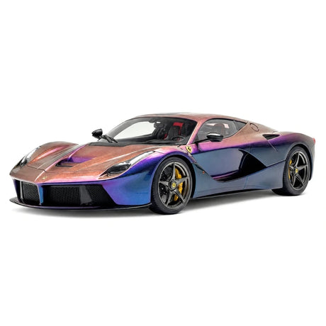 BBR Ferrari 2013 LaFerrari Viola Dubai Purple Gradient 1:18 – Modelo de fundición a presión coleccionable