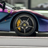 BBR Ferrari 2013 LaFerrari Viola Dubai Purple Gradient 1:18 – Modello Pressofuso da collezione