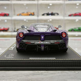 BBR Ferrari 2013 LaFerrari Coupe Viola Hong Kong Italian Flag 1:18 – Modello da collezione in metallo pressofuso