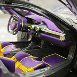 BBR Ferrari 2013 LaFerrari Coupe Viola Hong Kong Italian Flag 1:18 – Modello da collezione in metallo pressofuso