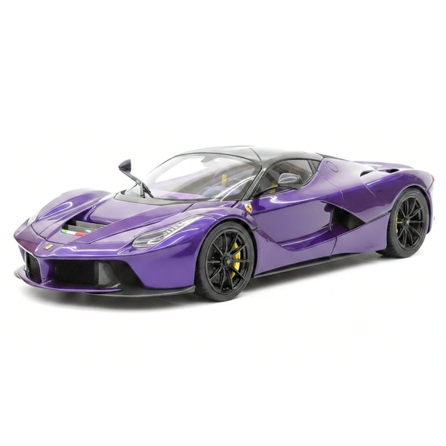 BBR Ferrari 2013 LaFerrari Coupe Viola Hong Kong Italian Flag 1:18 – Modello da collezione in metallo pressofuso