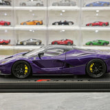 BBR Ferrari 2013 LaFerrari Coupe Viola Hong Kong Italian Flag 1:18 – Modello da collezione in metallo pressofuso