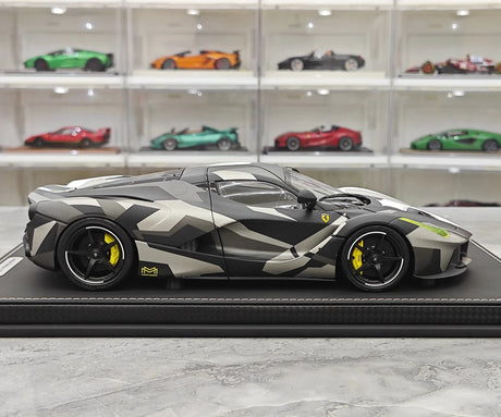 [BBR] 1:18 Ferrari 2013 LaFerrari White Camo Model Car Die-Cast