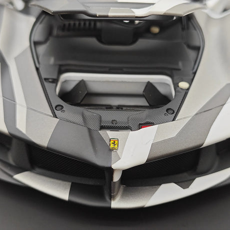 [BBR] 1:18 Ferrari 2013 LaFerrari White Camo Model Car Die-Cast