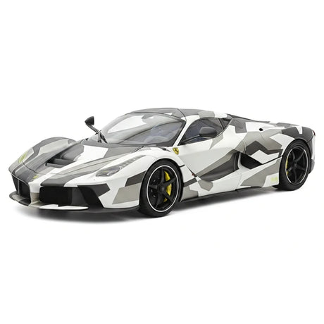 [BBR] 1:18 Ferrari 2013 LaFerrari White Camo Model Car Die-Cast
