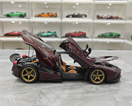 [BBR] 1:18 Ferrari 2013 LaFerrari Wine Model Car Die-Cast