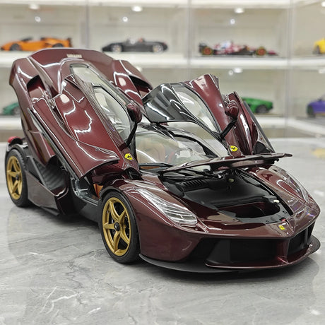 [BBR] 1:18 Ferrari 2013 LaFerrari Wine Model Car Die-Cast