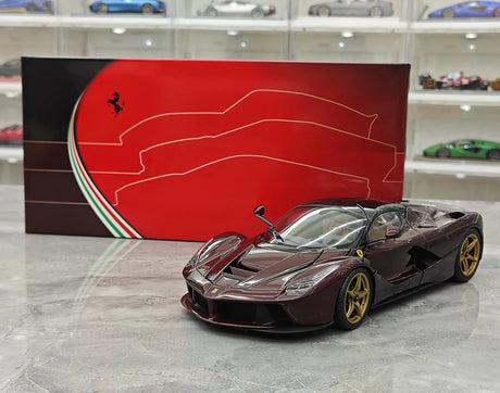 [BBR] 1:18 Ferrari 2013 LaFerrari Wine Model Car Die-Cast
