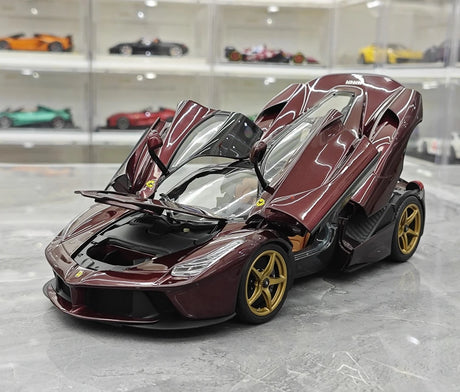 [BBR] 1:18 Ferrari 2013 LaFerrari Wine Model Car Die-Cast