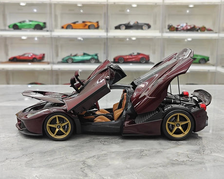 [BBR] 1:18 Ferrari 2013 LaFerrari Wine Model Car Die-Cast