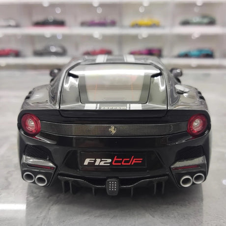 [BBR] 1:18 Ferrari 2015 F12 TDF Black Model Car Die-Cast