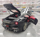 [BBR] 1:18 Ferrari 2015 F12 TDF Black Model Car Die-Cast