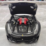 [BBR] 1:18 Ferrari 2015 F12 TDF Black Model Car Die-Cast