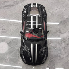 [BBR] 1:18 Ferrari 2015 F12 TDF Black Model Car Die-Cast