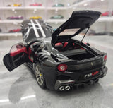 [BBR] 1:18 Ferrari 2015 F12 TDF Black Model Car Die-Cast