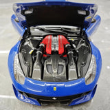 [BBR] 1:18 Ferrari 2015 F12 TDF Blue Model Car Die-Cast