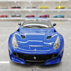 [BBR] 1:18 Ferrari 2015 F12 TDF Blue Model Car Die-Cast