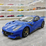 [BBR] 1:18 Ferrari 2015 F12 TDF Blue Model Car Die-Cast