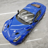 [BBR] 1:18 Ferrari 2015 F12 TDF Blue Model Car Die-Cast