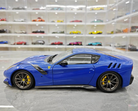 [BBR] 1:18 Ferrari 2015 F12 TDF Blue Model Car Die-Cast