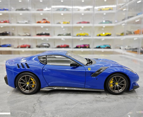 [BBR] 1:18 Ferrari 2015 F12 TDF Blue Model Car Die-Cast