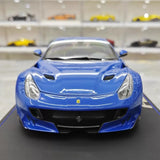 [BBR] 1:18 Ferrari 2015 F12 TDF bleu & jaune Line voiture miniature Die-Cast