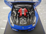 [BBR] 1:18 Ferrari 2015 F12 TDF bleu & jaune Line voiture miniature Die-Cast
