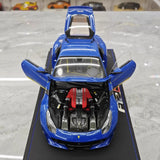 [BBR] 1:18 Ferrari 2015 F12 TDF bleu & jaune Line voiture miniature Die-Cast
