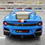 [BBR] 1:18 Ferrari 2015 F12 TDF Cyan voiture miniature Die-Cast