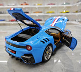 [BBR] 1:18 Ferrari 2015 F12 TDF Cyan voiture miniature Die-Cast
