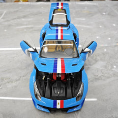 [BBR] 1:18 Ferrari 2015 F12 TDF Cyan Model Car Die-Cast