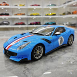 [BBR] 1:18 Ferrari 2015 F12 TDF Cyan voiture miniature Die-Cast