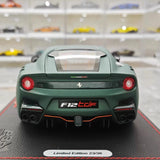[BBR] 1:18 Ferrari 2015 F12 TDF Matte Green Model Car Die-Cast