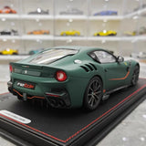 [BBR] 1:18 Ferrari 2015 F12 TDF Matte Green Model Car Die-Cast