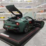 [BBR] 1:18 Ferrari 2015 F12 TDF Matte Green Model Car Die-Cast