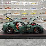 [BBR] 1:18 Ferrari 2015 F12 TDF Matte Green Model Car Die-Cast