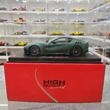 [BBR] 1:18 Ferrari 2015 F12 TDF Matte Green Model Car Die-Cast