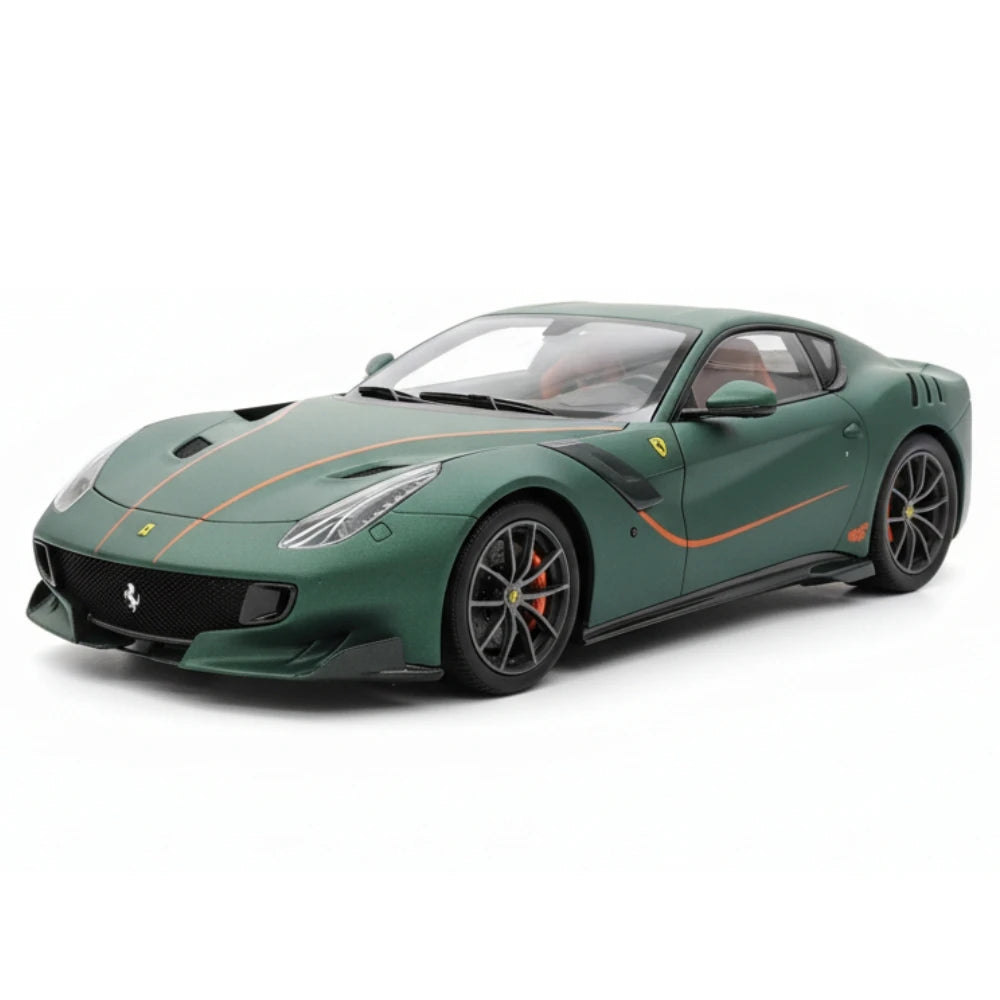 [BBR] 1:18 Ferrari 2015 F12 TDF Matte Green Model Car Die-Cast