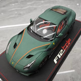 [BBR] 1:18 Ferrari 2015 F12 TDF Matte Green Model Car Die-Cast