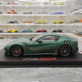 [BBR] 1:18 Ferrari 2015 F12 TDF Matte Green Model Car Die-Cast