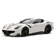 BBR Ferrari 2015 F12tdf Bianco Avus Italian Flag 1:18 – Modello in resina da collezione