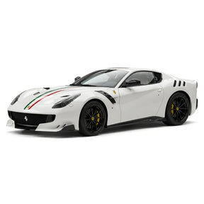 BBR Ferrari 2015 F12tdf Bianco Avus Italian Flag 1:18 – Modello in resina da collezione
