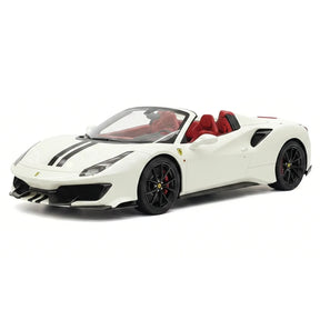 BBR Ferrari 2018 488 Pista Spider Bianco Avus 1:18 – Resina modello in resina collezionabile