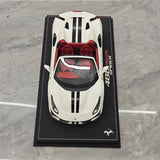BBR Ferrari 2018 488 Pista Spider Bianco Avus 1:18 – Resina modello in resina collezionabile