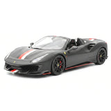BBR Ferrari 2018 488 Pista Spider Nero Daytona 1:18 – Resina modello in resina collezionabile